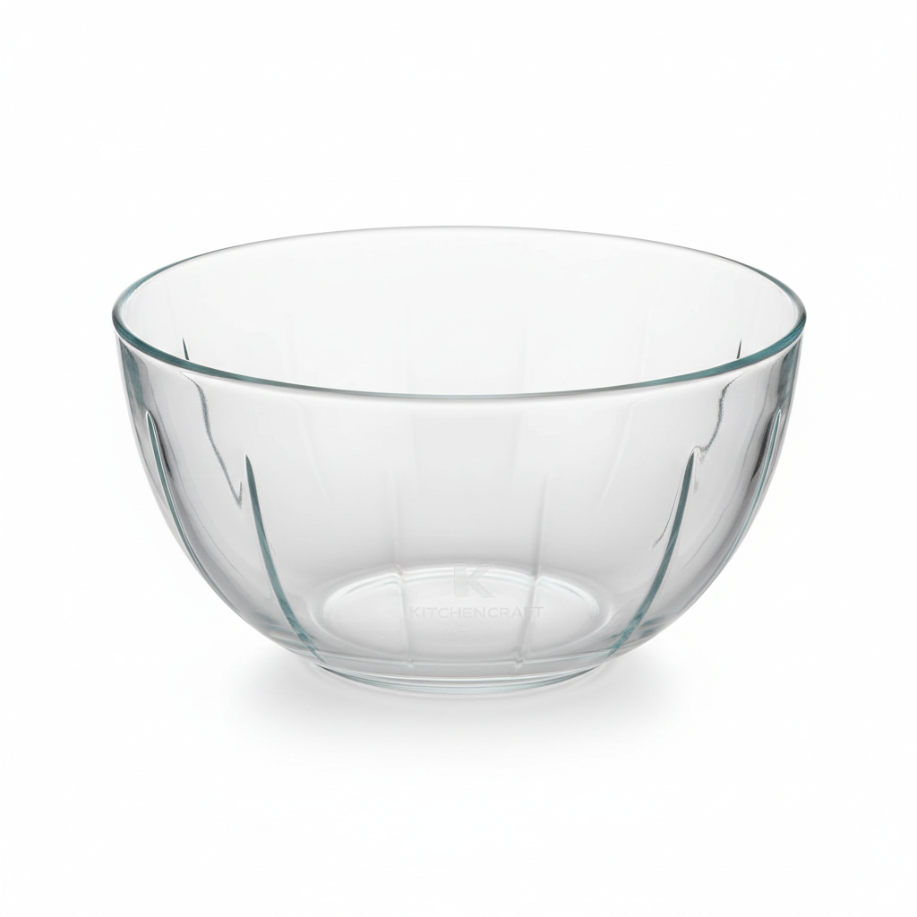 Large Glass Mixing Bowl