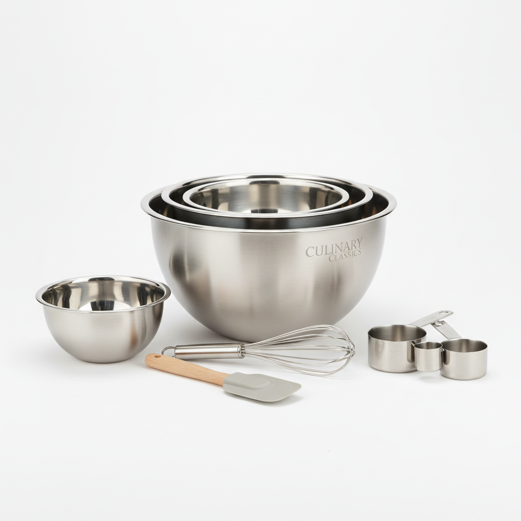 Stainless Steel Mixing Bowl Set