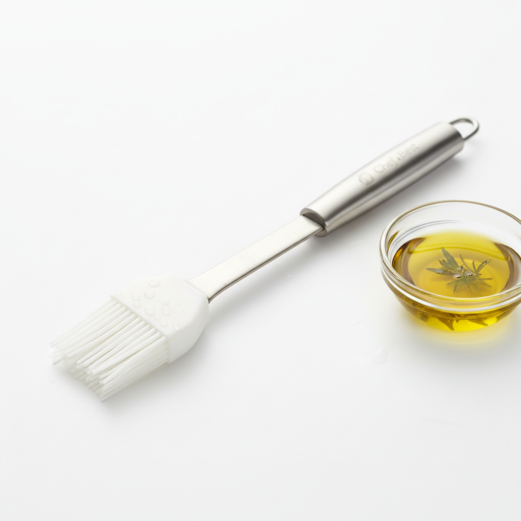Silicone Basting Brush (Alternatives: Pastry Brush, Spoon)