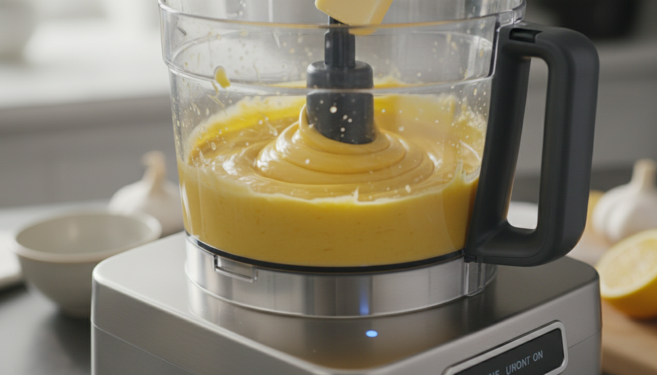 Blending filling with butter