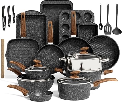 SENSARTE 20-Piece Nonstick 2