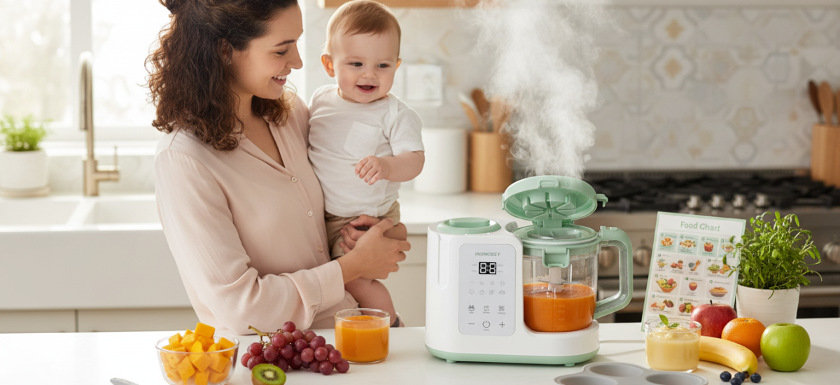 Momcozy AutoMeal Baby Food Maker Review: Effortless Homemade Baby Puree