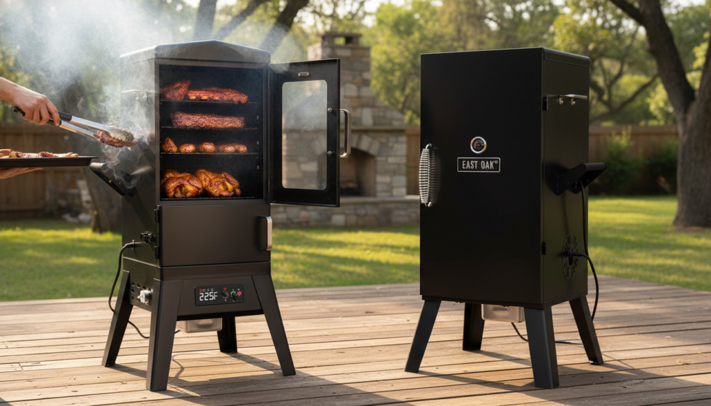 EAST OAK 30″ Electric Smoker Review: Master Your Outdoor Smoking