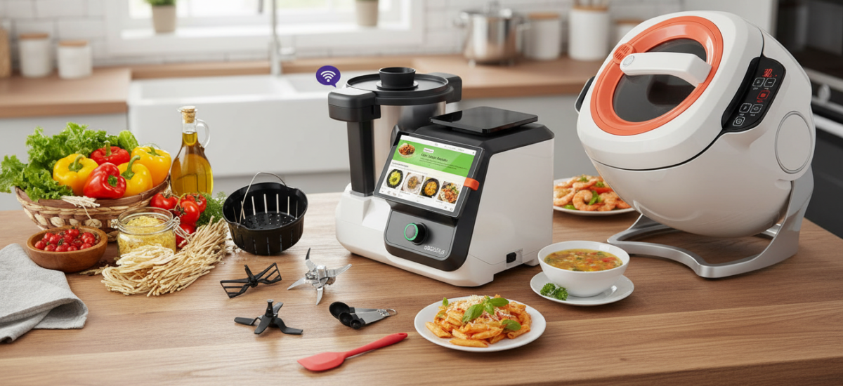 Electric Self Stirring Pot Automatic Cooking Machine Review