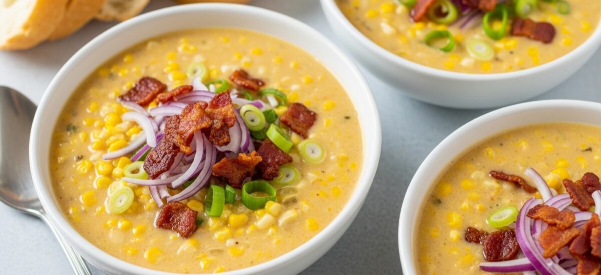 Potage de maïs au bacon : une recette réconfortante et savoureuse