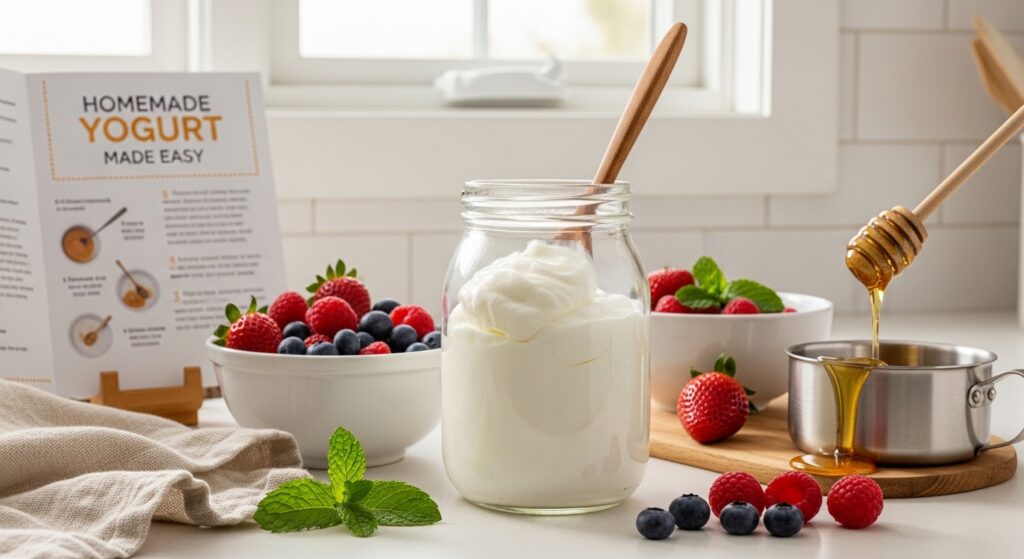 Cómo hacer yogur casero: Guía fácil con solo 2 ingredientes