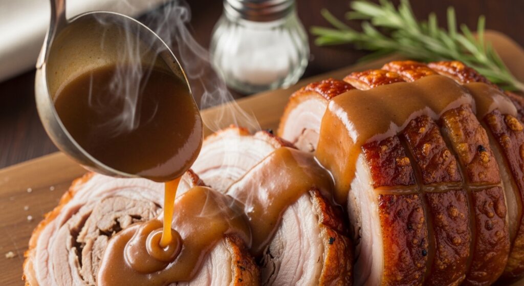 Porchetta Italiana: Receta de Panceta Asada con Piel Crujiente