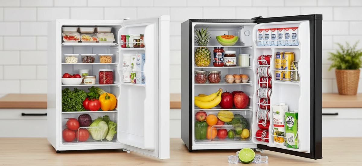 Upstreman 3,2 pi³ Mini‑Frigo avec Congélateur – Test complet