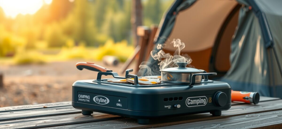 Camping Stove, 2 Burner Propane Stove With Grill Review