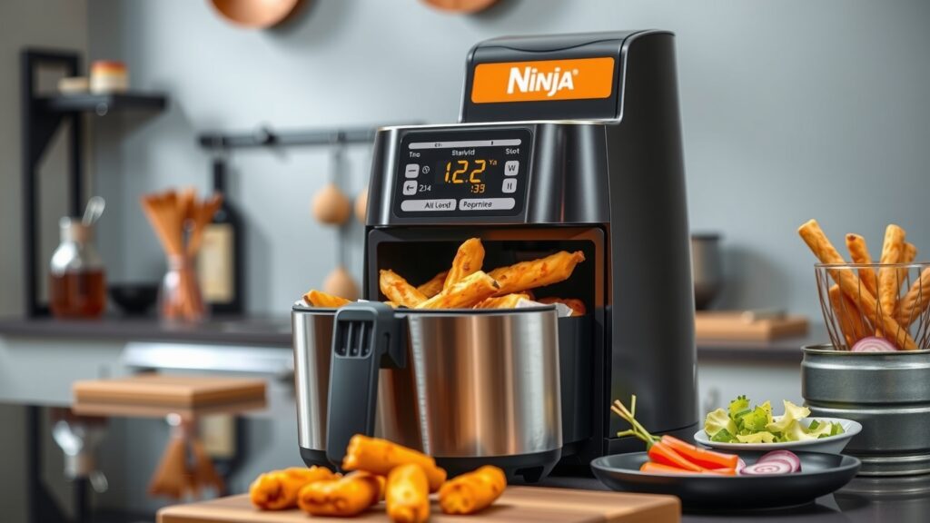 Ninja Foodi Air Fryer DZ071 Review: MegaZone Capacity & 6-in-1 Versatility