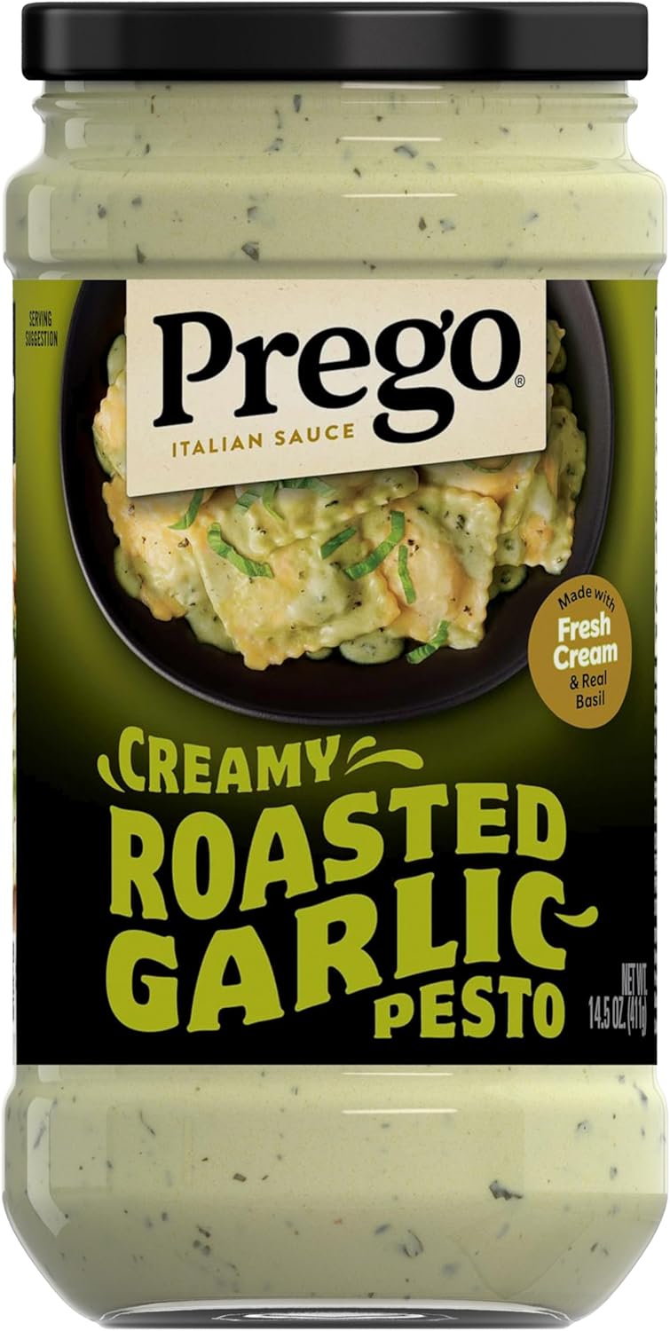 Cremige Pesto-Garnelen