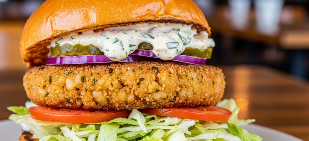 Knusprige Garnelenburger mit Panko-Kruste
