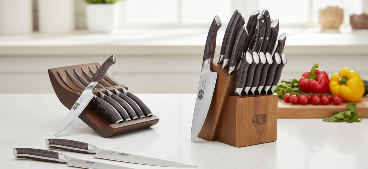 HOSHANHO 16-Piece Knife Set Review