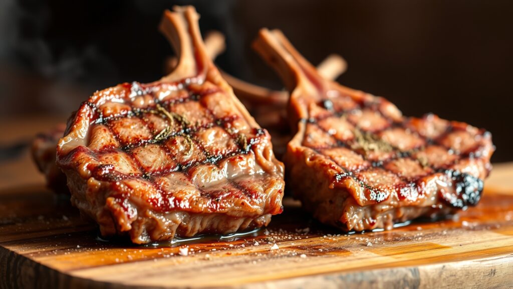 Côtelettes d’Agneau Grillées au Cumin et Sel : La Recette Express