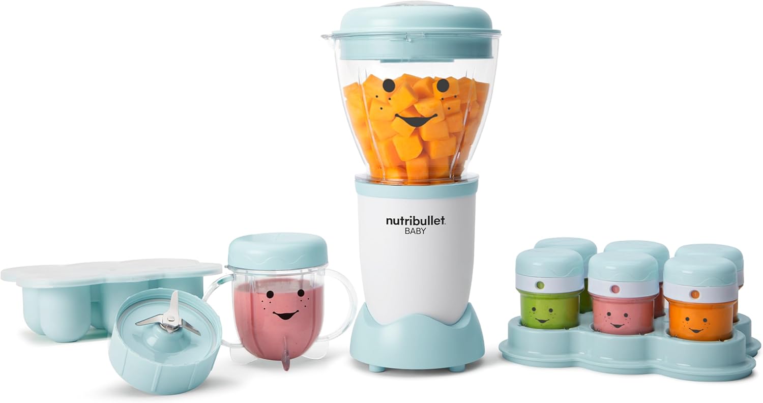 NutriBullet NBY-50100 Baby Complete Food-Making System, 32-Oz,...