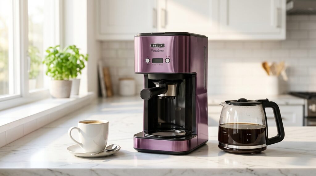 BELLA VersaBrew 2-in1 Coffee Maker, K-Cup compatible Review