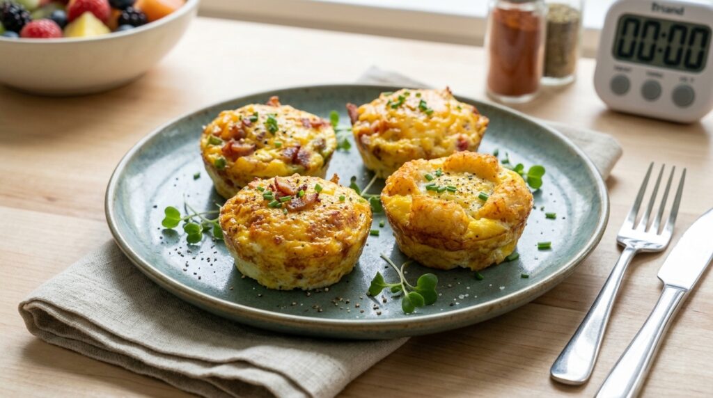 Bacon Tater Egg Cups: Das ultimative, einfache Frühstück & Brunch-Vergnügen!