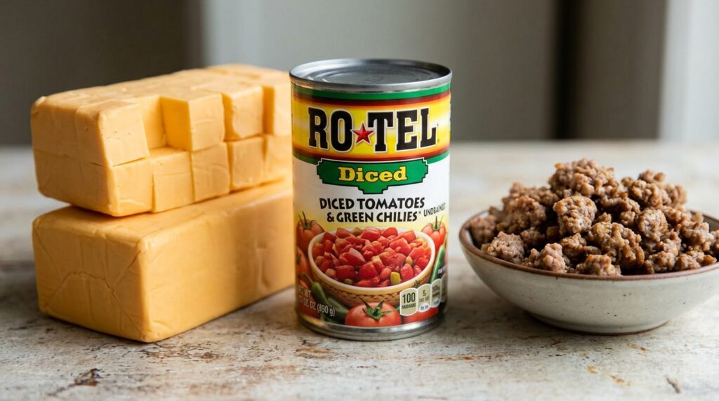 The Ultimate 3-Ingredient Rotel Dip Recipe for Any Party!