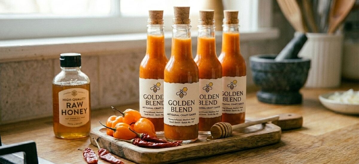 Fiery & Flavorful: Homemade Habanero Hot Sauce with Carrots and Mango
