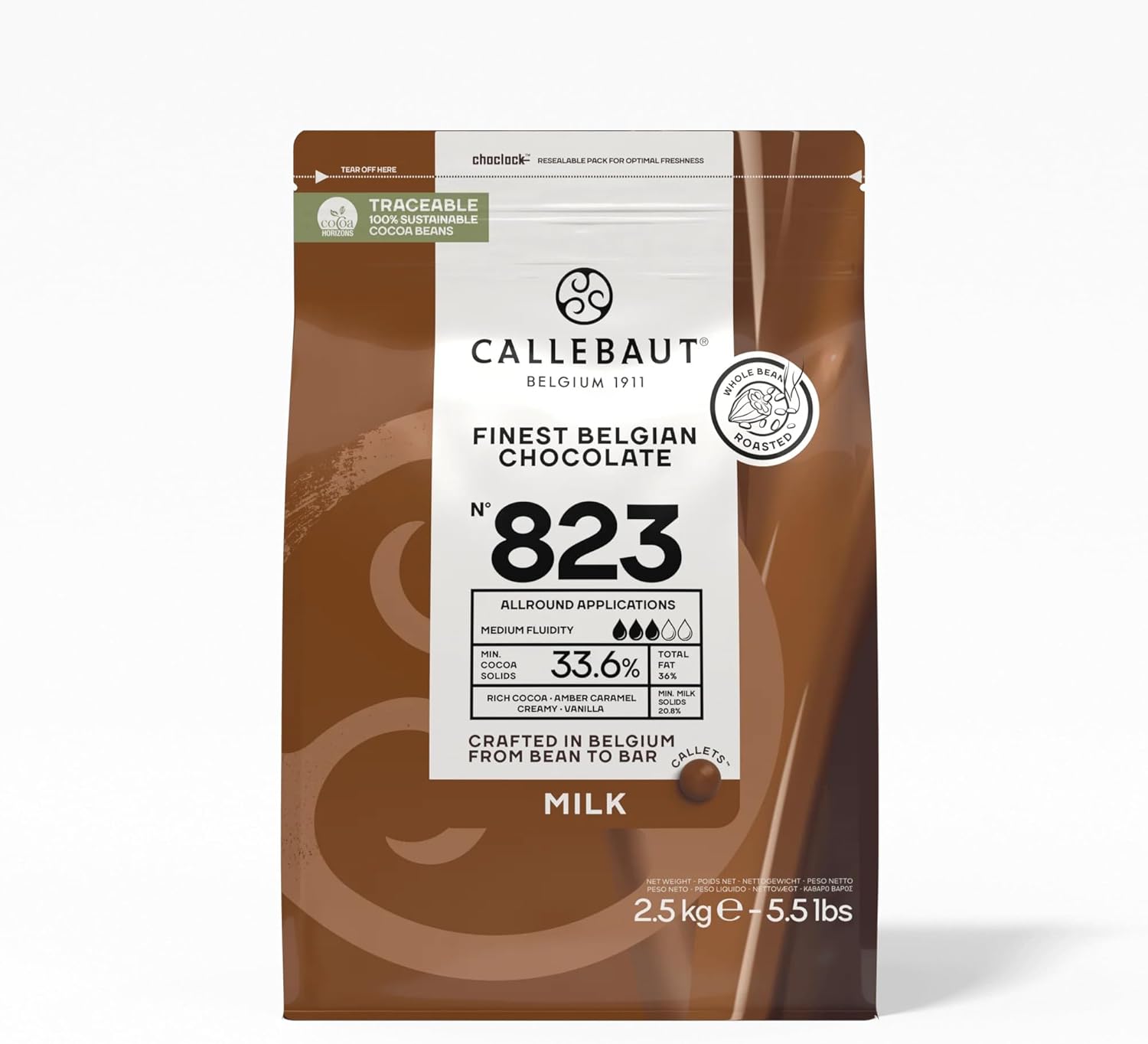 Callebaut Milk Chocolate Callets