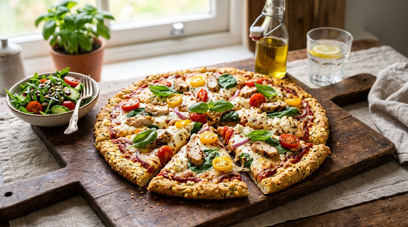 High Protein Cottage Cheese Pizza: Your New Favorite Healthy Indulgence!