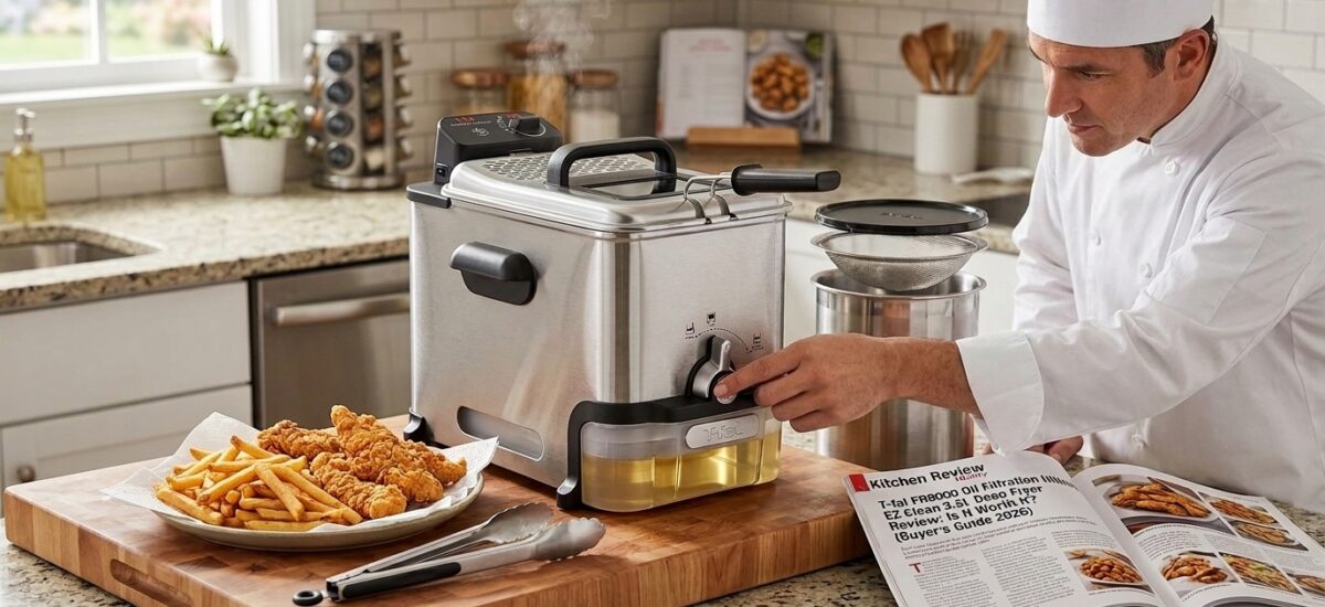 T-fal FR8000 Oil Filtration Ultimate EZ Clean 3.5L Deep Fryer Review: Is It Worth It?
