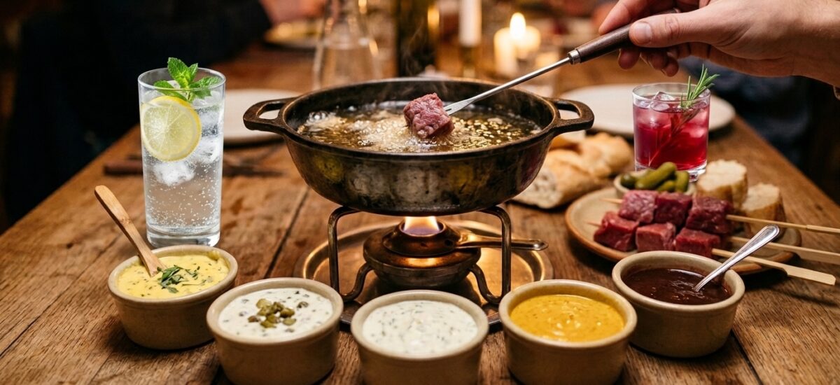 Indulge in Elegance: The Ultimate Fondue Bourguignonne Recipe with 5 Classic Dipping Sauces