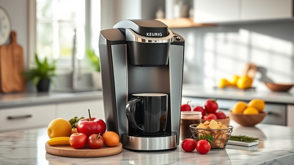Keurig K-Classic Coffee Maker en acción — nuestro setup de prueba