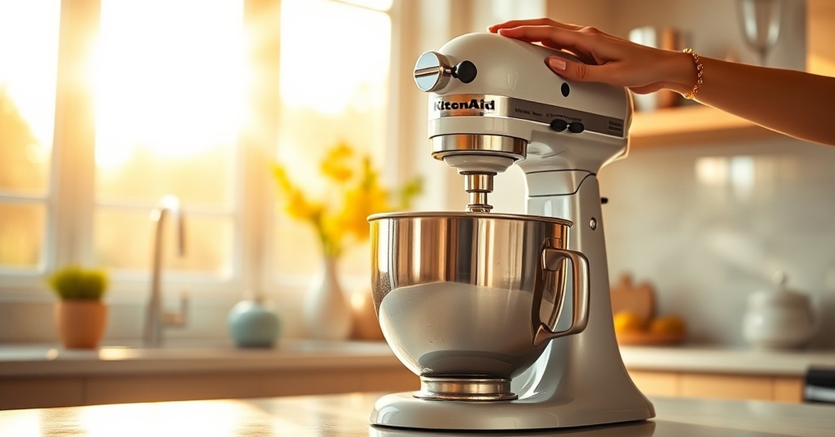 Batidora de Pie KitchenAid Artisan Series 5-Qt — ideal para cualquier cocina moderna