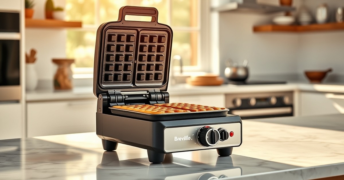 Breville BWM604BSS Smart Waffle Pro 4-Slice Review: Is It Worth It?
