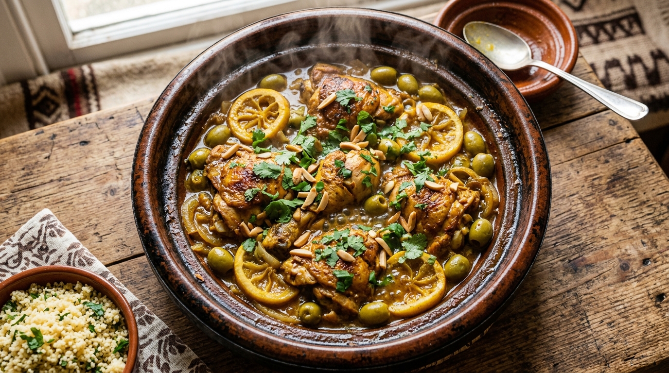 Authentic Moroccan Chicken Tagine: A Flavorful One-Pot Delight