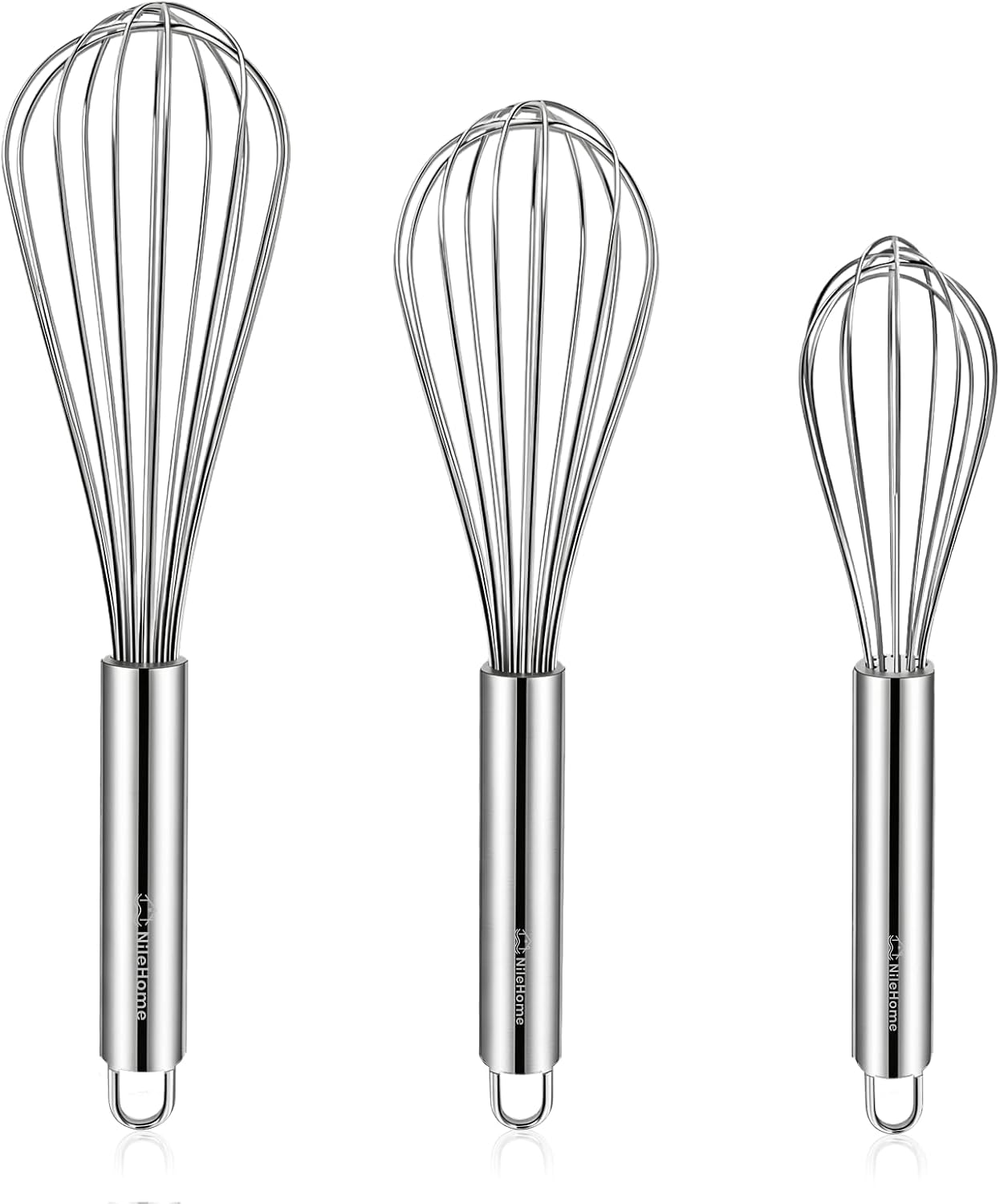 Stainless Steel Whisk Set