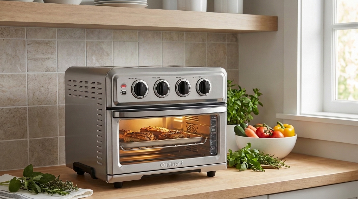 Best Air Fryer Toaster Oven for Home Cooks: Cuisinart Air Fryer Toaster Oven with Grill Review & Comparison
