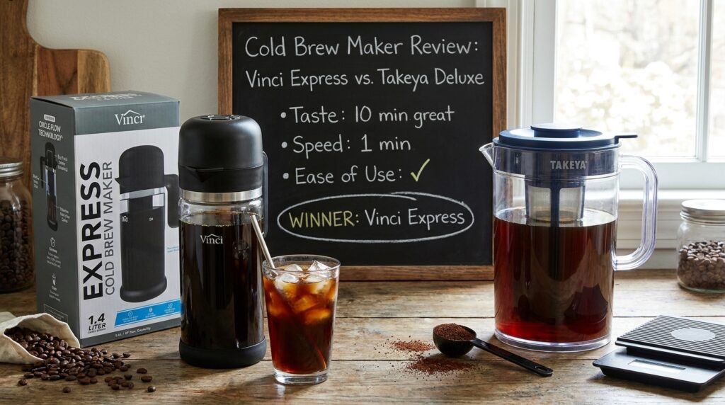 Best Cold Brew Coffee Maker for Home Cooks: Takeya Deluxe Cold Brew Coffee Maker Review & Comparison