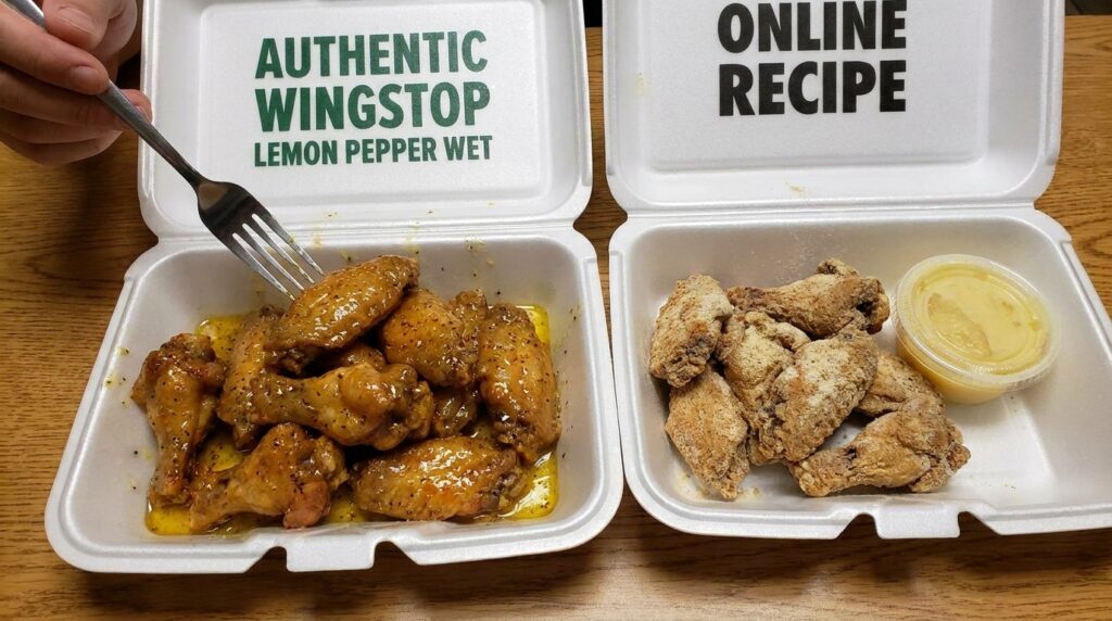 Wingstop Lemon Pepper Wet — Why Every Recipe Online Gets the “Wet” Part Wrong
