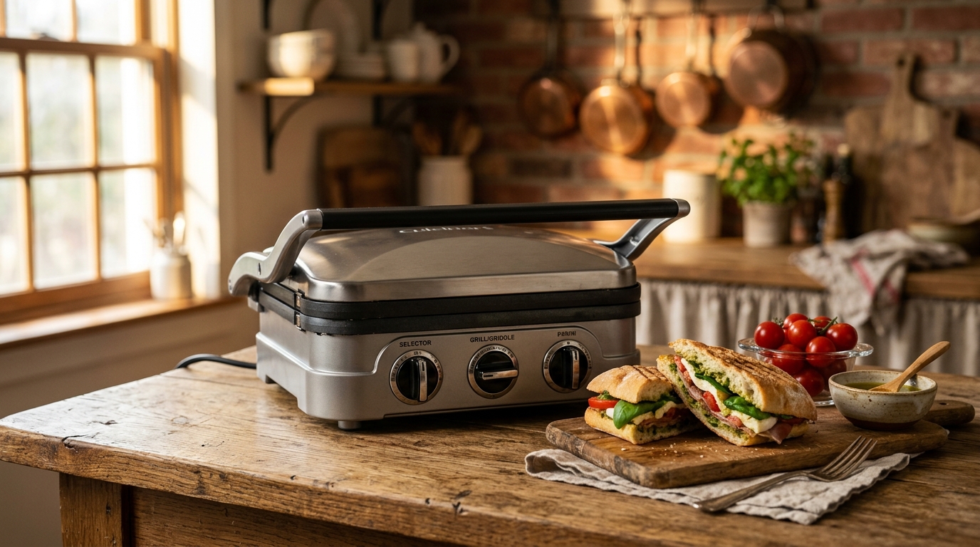 Best Electric Griddle for Home Cooks: Cuisinart Griddler Indoor Grill Review & Comparison