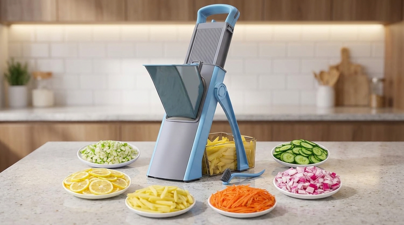 Best Mandoline Slicer for Home Cooks: ONCE FOR ALL Upgrade Safe Mandoline Slicer Plus Review & Comparison