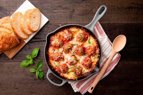 Le Creuset Enameled Cast Iron Signature Iron Handle Skillet 10.25-inch heat distribution and searing