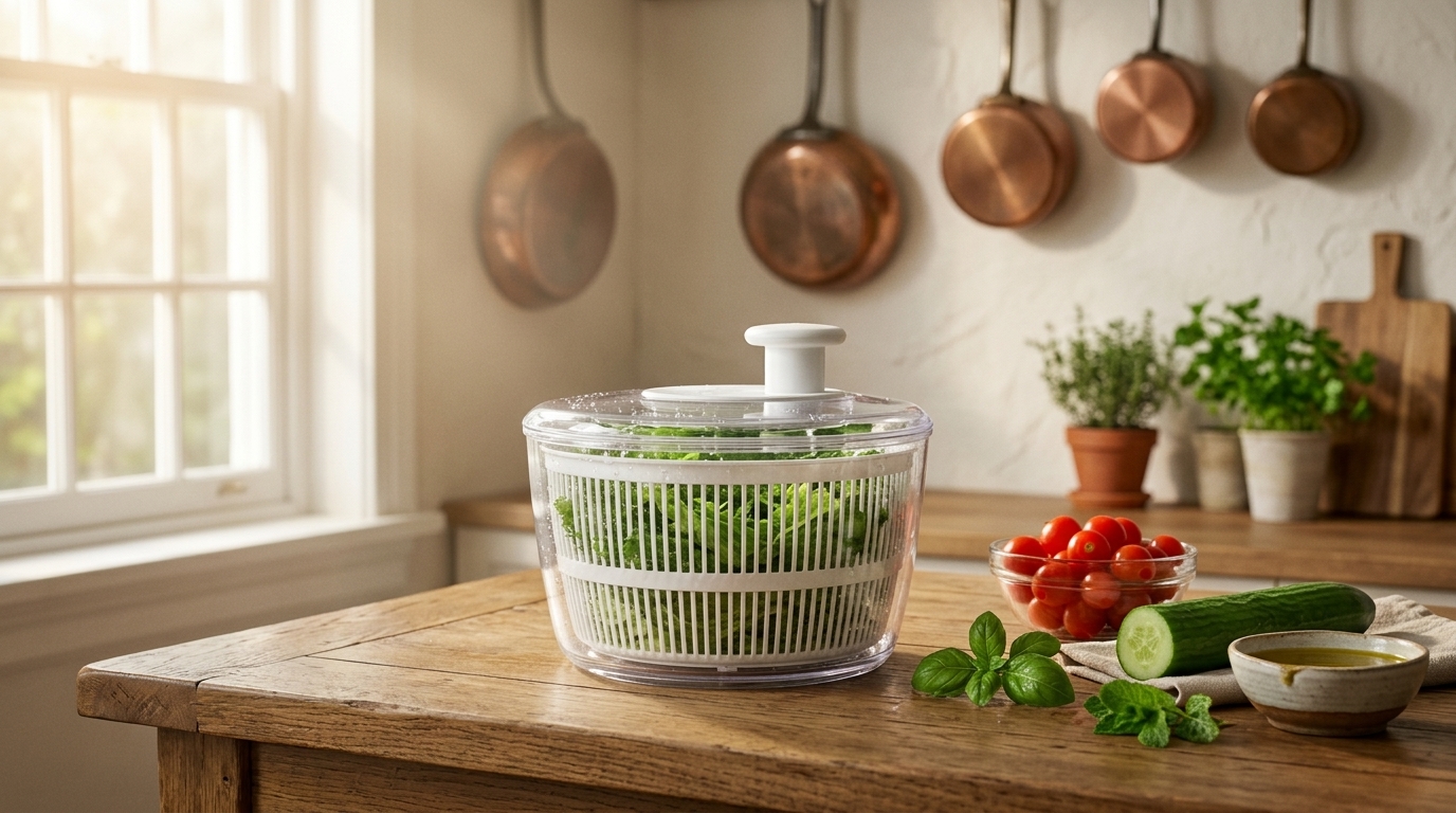 Best Salad Spinner for Home Cooks: OXO Good Grips 6.22 Qt Salad Spinner Review & Comparison