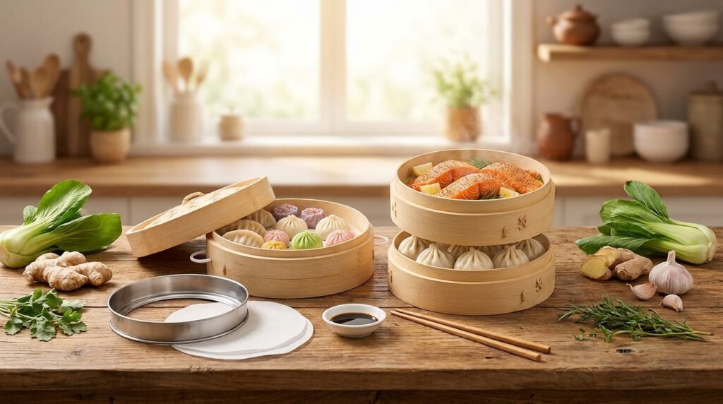 54-Piece Bamboo Steamer Basket Set Review: Honest Pros, Cons & Verdict