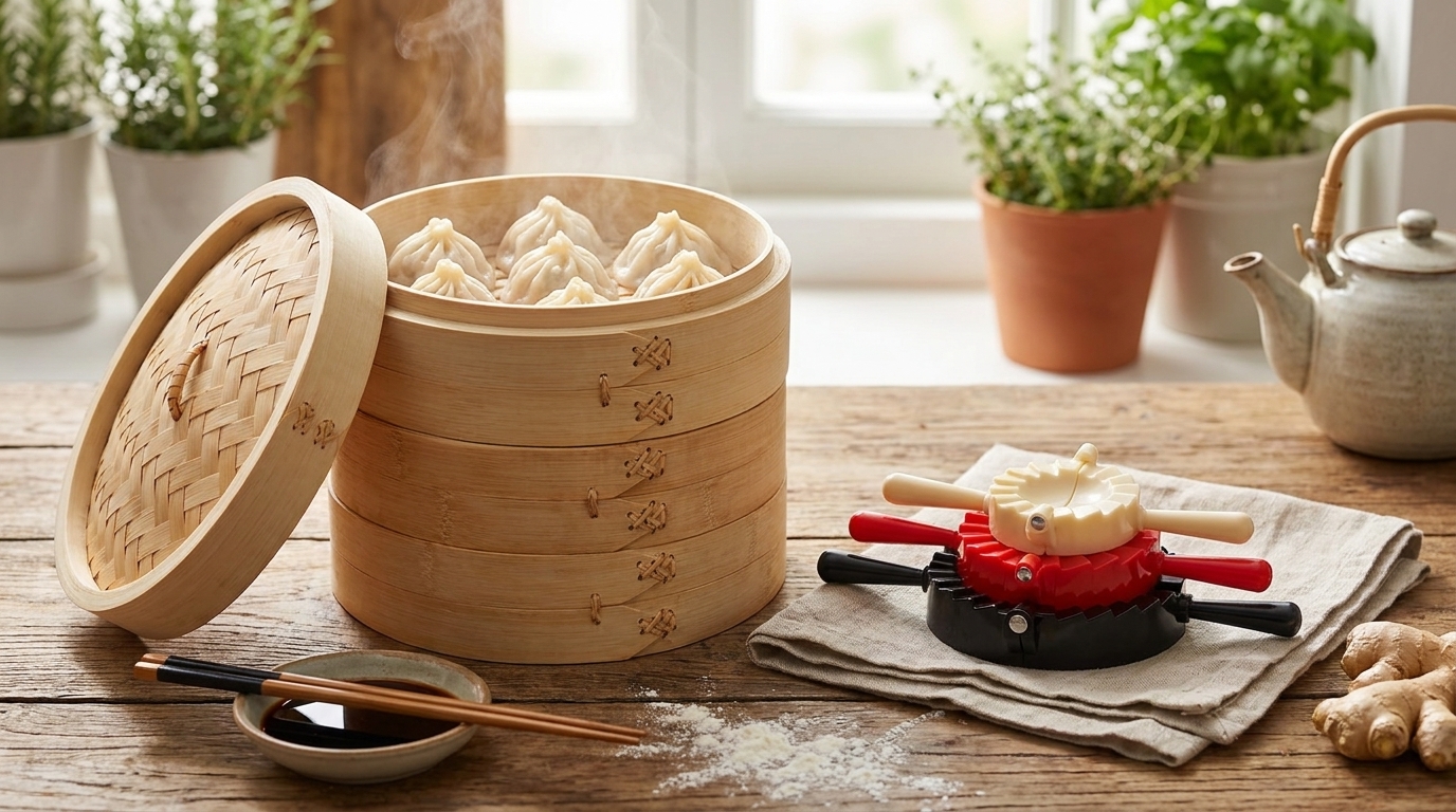 Joyce Chen 26-0012 10-Inch 2 Tier Bamboo Steamer… Review: Pros & Cons