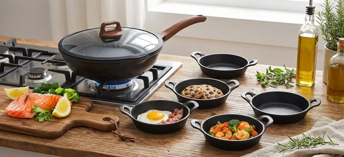 Set of 6 Mini Cast Iron Skillets with Handle… Review: Pros & Cons