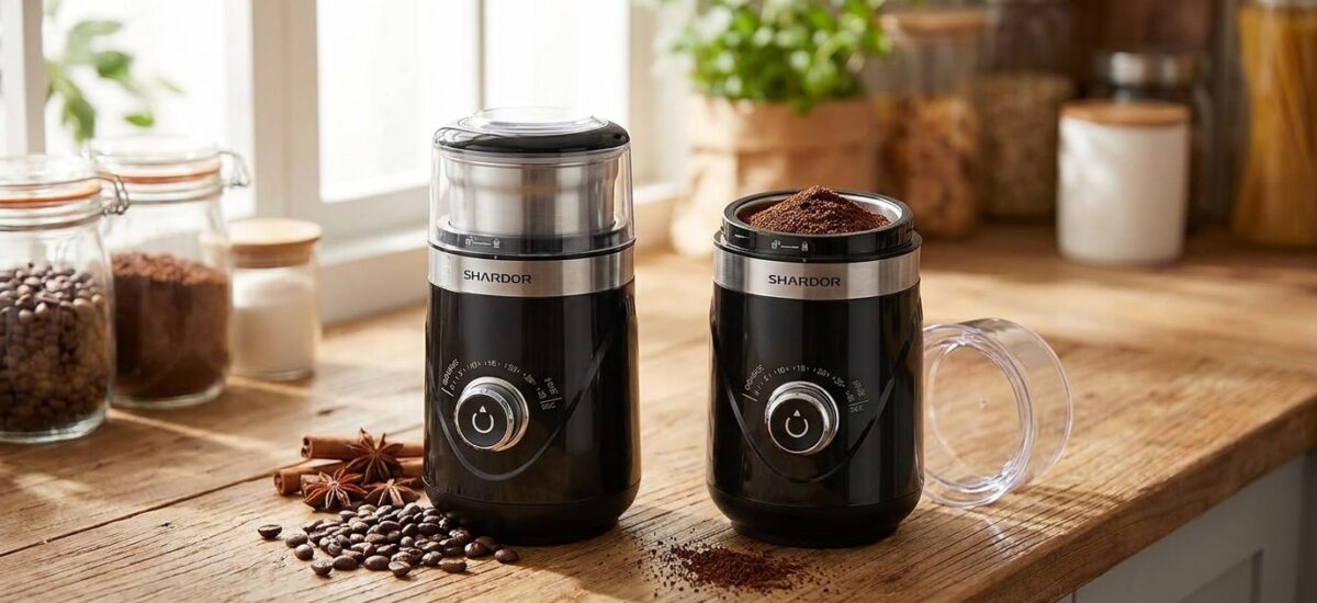 SHARDOR Electric Super Silent Blade Coffee Grinder… Review: Pros & Cons