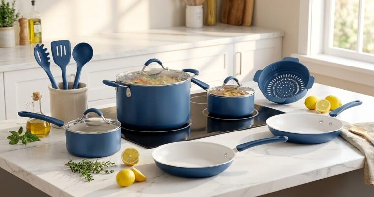 Is the NutriChef 14-Piece Navy Blue Worth Buying? Honest Review