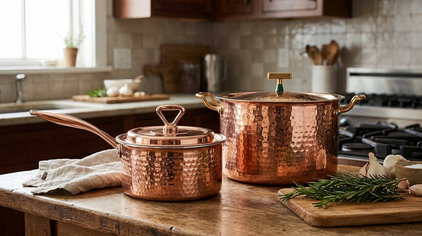 YJX 2.2QT Copper Saucepan with Lid Review: Honest Pros, Cons & Verdict