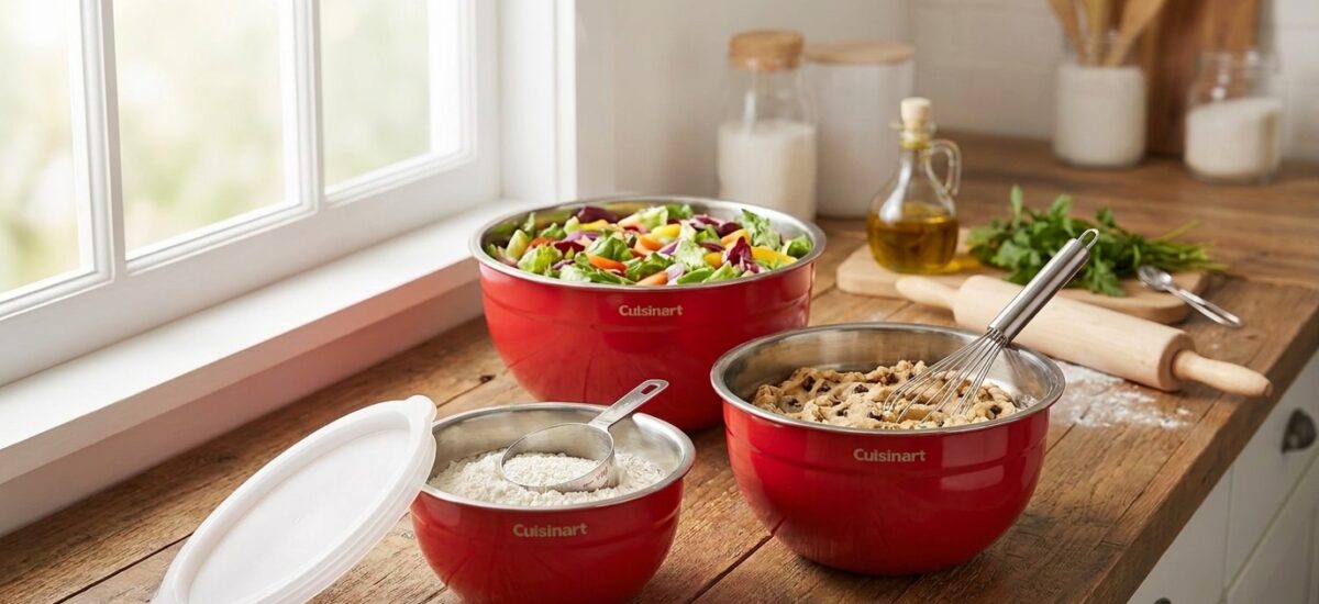 Cuisinart CTG-00-SMB Stainless Steel Mixing Bowls… Review: Pros & Cons