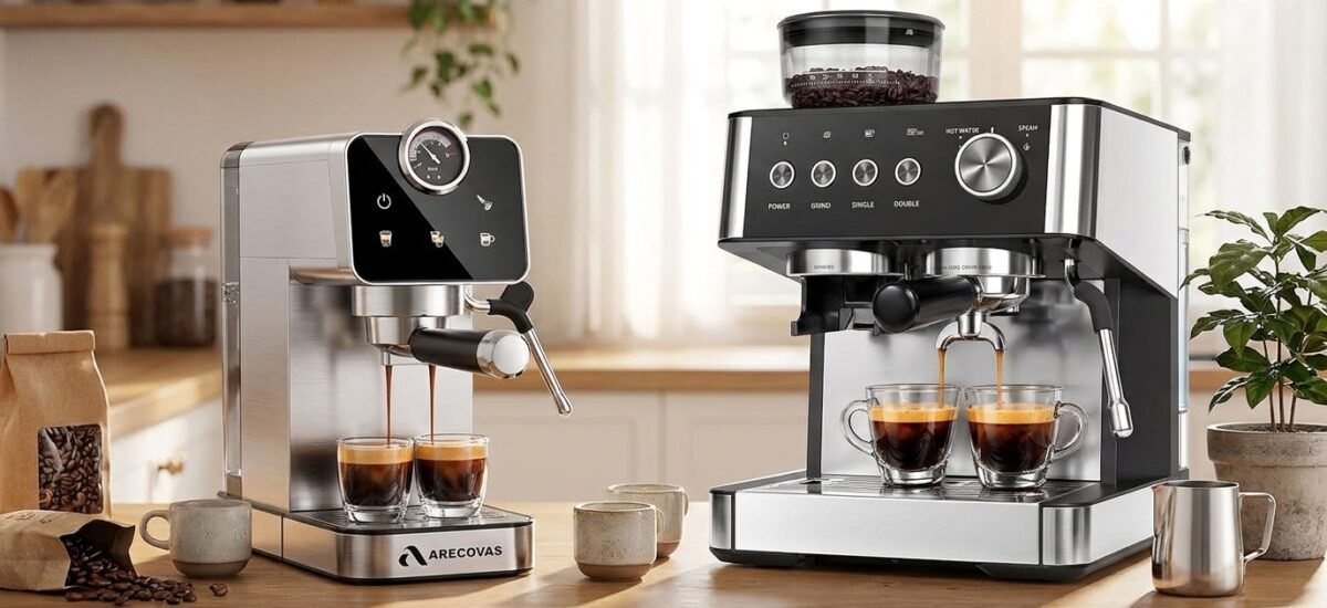 Arecovas Espresso Machine Review: Honest Pros, Cons & Verdict