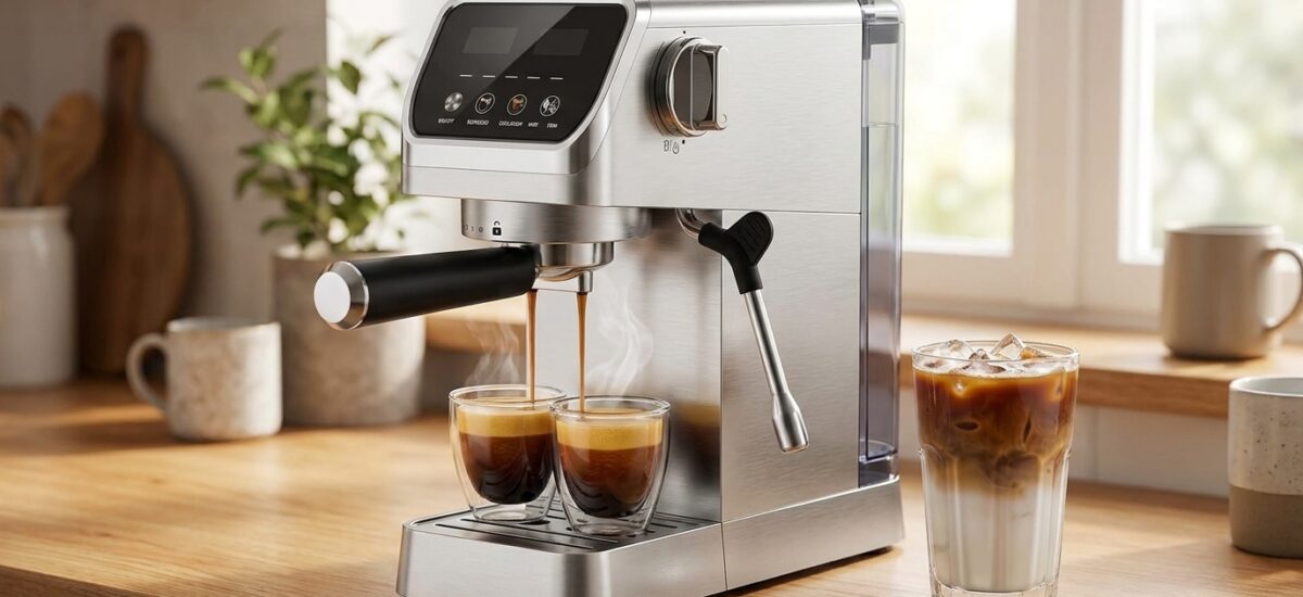 Aromaster 1400W Espresso Machine with Milk Frother… Review: Pros & Cons