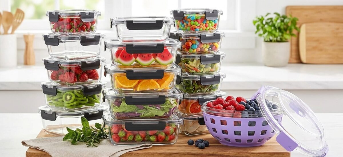 KEMETHY 40 PCS Glass Food Storage Containers with… Review: Pros & Cons