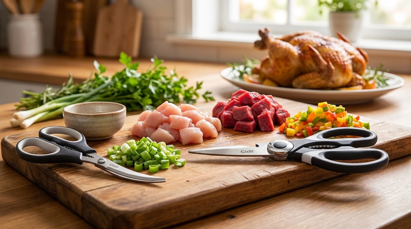 Gidli Kitchen Shears & Review: Performance, Value & Verdict